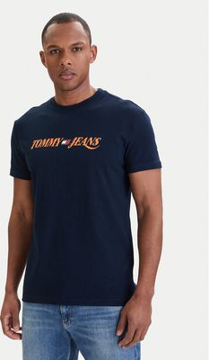 T-shirt męski Tommy Jeans ze sklepu: MODIVO w kategorii: T-shirty męskie - zdjęcie WP-EBWP-BKLVO-LN0_0000305743558
