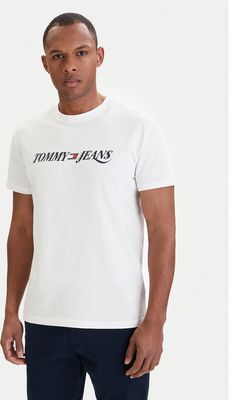 T-shirt męski młodzieżowy Tommy Jeans ze sklepu: MODIVO w kategorii: T-shirty męskie - zdjęcie WP-EBWP-BKLVO-LN0_0000305743572