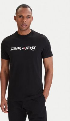 Tommy Jeans - T-shirt męski na wiosnę ze sklepu: MODIVO w kategorii: T-shirty męskie - zdjęcie WP-EBWP-BKLVO-LN0_0000305743596