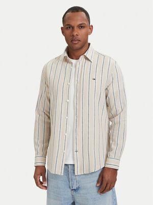 Koszula męska casual Tommy Jeans ze sklepu: MODIVO w kategorii: Koszule męskie - zdjęcie WP-EBWP-BKLVO-LN0_0000305743732