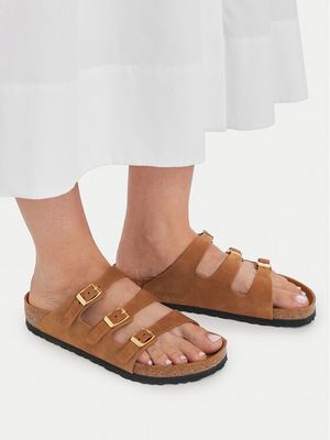 BIRKENSTOCK - Klapki damskie na lato ze sklepu: MODIVO w kategorii: Klapki damskie - zdjęcie WP-EBWP-BKLVO-LN0_0000305748751
