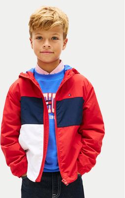 Kurtka chłopięca jesienna wiosenna Tommy Hilfiger ze sklepu: MODIVO w kategorii: Kurtki chłopięce - zdjęcie WP-EBWP-BKLVO-LN0_0000305749093