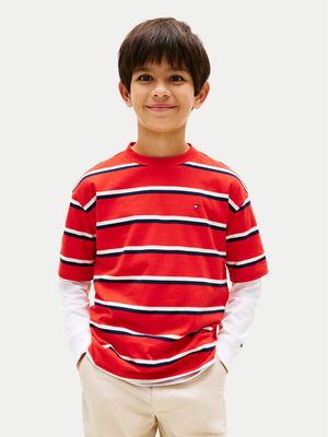 T-shirt chłopięce wiosenny Tommy Hilfiger ze sklepu: MODIVO w kategorii: T-shirty chłopięce - zdjęcie WP-EBWP-BKLVO-LN0_0000305749178