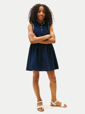 Tommy Hilfiger - Sukienka dziewczęca na lato ze sklepu: MODIVO w kategorii: Sukienki dziewczęce - zdjęcie WP-EBWP-BKLVO-LN0_0000305749604