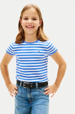 Bluzka dziewczęca letnia Tommy Hilfiger ze sklepu: MODIVO w kategorii: Bluzki dziewczęce - zdjęcie WP-EBWP-BKLVO-LN0_0000305749611