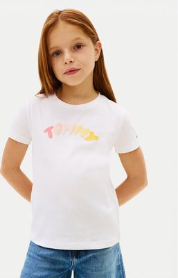 Tommy Hilfiger - Bluzka dziewczęca na lato ze sklepu: MODIVO w kategorii: Bluzki dziewczęce - zdjęcie WP-EBWP-BKLVO-LN0_0000305749666