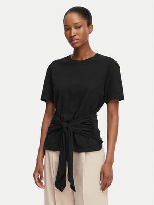 Bluzka damska casualowa Tommy Hilfiger ze sklepu: MODIVO w kategorii: Bluzki damskie - zdjęcie WP-EBWP-BKLVO-LN0_0000305749925