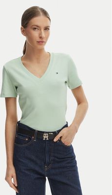 Tommy Hilfiger - Bluzka damska wiosenna casualowa ze sklepu: MODIVO w kategorii: Bluzki damskie - zdjęcie WP-EBWP-BKLVO-LN0_0000305750082