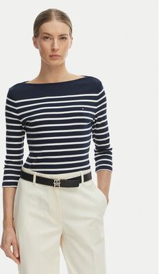 Bluzka damska casual na wiosnę Tommy Hilfiger ze sklepu: MODIVO w kategorii: Bluzki damskie - zdjęcie WP-EBWP-BKLVO-LN0_0000305750167