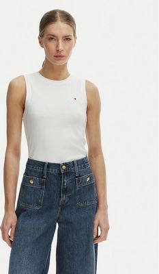 Bluzka damska na lato Tommy Hilfiger ze sklepu: MODIVO w kategorii: Bluzki damskie - zdjęcie WP-EBWP-BKLVO-LN0_0000305750211