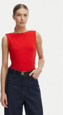 Bluzka damska Tommy Hilfiger ze sklepu: MODIVO w kategorii: Bluzki damskie - zdjęcie WP-EBWP-BKLVO-LN0_0000305750259