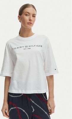 Tommy Hilfiger - Bluzka damska młodzieżowa ze sklepu: MODIVO w kategorii: Bluzki damskie - zdjęcie WP-EBWP-BKLVO-LN0_0000305750334