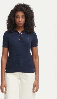 Bluzka damska casual Tommy Hilfiger ze sklepu: MODIVO w kategorii: Bluzki damskie - zdjęcie WP-EBWP-BKLVO-LN0_0000305751324