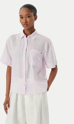 Koszula damska na wiosnę Tommy Hilfiger ze sklepu: MODIVO w kategorii: Koszule damskie - zdjęcie WP-EBWP-BKLVO-LN0_0000305751645