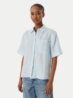 Koszula damska na wiosnę Tommy Hilfiger ze sklepu: MODIVO w kategorii: Koszule damskie - zdjęcie WP-EBWP-BKLVO-LN0_0000305751690