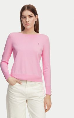 Sweter damski casual Tommy Hilfiger ze sklepu: MODIVO w kategorii: Swetry damskie - zdjęcie WP-EBWP-BKLVO-LN0_0000305751782
