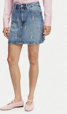 Spódnica casual Tommy Hilfiger ze sklepu: MODIVO w kategorii: Spódnice - zdjęcie WP-EBWP-BKLVO-LN0_0000305751799