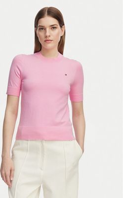 Bluzka damska casual Tommy Hilfiger ze sklepu: MODIVO w kategorii: Bluzki damskie - zdjęcie WP-EBWP-BKLVO-LN0_0000305751836