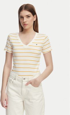Bluzka damska Tommy Hilfiger ze sklepu: MODIVO w kategorii: Bluzki damskie - zdjęcie WP-EBWP-BKLVO-LN0_0000305751874