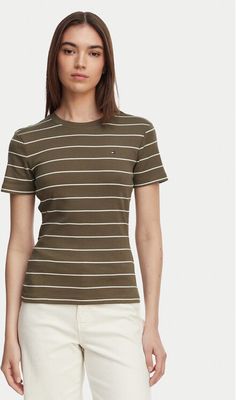 Bluzka damska Tommy Hilfiger ze sklepu: MODIVO w kategorii: Bluzki damskie - zdjęcie WP-EBWP-BKLVO-LN0_0000305751898