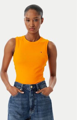 Bluzka damska na lato Tommy Hilfiger ze sklepu: MODIVO w kategorii: Bluzki damskie - zdjęcie WP-EBWP-BKLVO-LN0_0000305751942