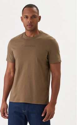 T-shirt męski casual wiosenny Calvin Klein ze sklepu: MODIVO w kategorii: T-shirty męskie - zdjęcie WP-EBWP-BKLVO-LN0_0000305753175