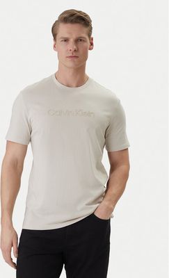 T-shirt męski casual Calvin Klein ze sklepu: MODIVO w kategorii: T-shirty męskie - zdjęcie WP-EBWP-BKLVO-LN0_0000305753205