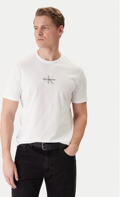 T-shirt męski casualowy Calvin Klein Jeans ze sklepu: MODIVO w kategorii: T-shirty męskie - zdjęcie WP-EBWP-BKLVO-LN0_0000305753908