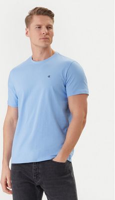 T-shirt męski casual Calvin Klein Jeans ze sklepu: MODIVO w kategorii: T-shirty męskie - zdjęcie WP-EBWP-BKLVO-LN0_0000305754035