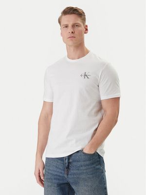 T-shirt męski casualowy Calvin Klein Jeans ze sklepu: MODIVO w kategorii: T-shirty męskie - zdjęcie WP-EBWP-BKLVO-LN0_0000305754301