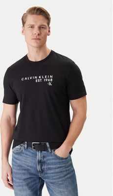 T-shirt męski na wiosnę Calvin Klein Jeans ze sklepu: MODIVO w kategorii: T-shirty męskie - zdjęcie WP-EBWP-BKLVO-LN0_0000305754691