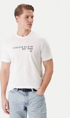 Calvin Klein Jeans - T-shirt męski na wiosnę ze sklepu: MODIVO w kategorii: T-shirty męskie - zdjęcie WP-EBWP-BKLVO-LN0_0000305754707