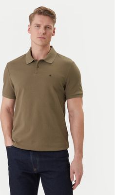 Calvin Klein Jeans - T-shirt męski na wiosnę casual ze sklepu: MODIVO w kategorii: T-shirty męskie - zdjęcie WP-EBWP-BKLVO-LN0_0000305754998