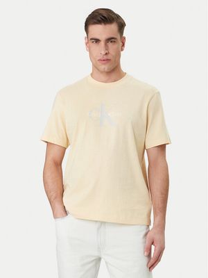 T-shirt męski na wiosnę Calvin Klein Jeans ze sklepu: MODIVO w kategorii: T-shirty męskie - zdjęcie WP-EBWP-BKLVO-LN0_0000305755018