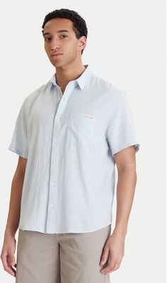 Koszula męska Calvin Klein Jeans ze sklepu: MODIVO w kategorii: Koszule męskie - zdjęcie WP-EBWP-BKLVO-LN0_0000305755155
