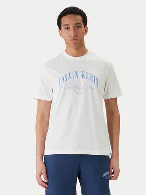 T-shirt męski młodzieżowy Calvin Klein Jeans ze sklepu: MODIVO w kategorii: T-shirty męskie - zdjęcie WP-EBWP-BKLVO-LN0_0000305755353