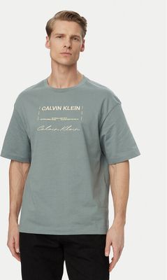 Calvin Klein Jeans - T-shirt męski wiosenny ze sklepu: MODIVO w kategorii: T-shirty męskie - zdjęcie WP-EBWP-BKLVO-LN0_0000305755629