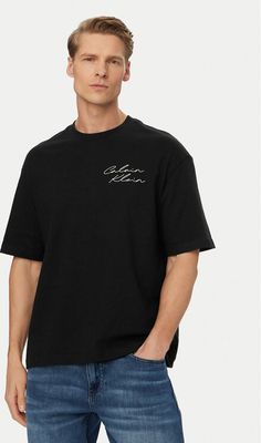 T-shirt męski w stylu młodzieżowym Calvin Klein Jeans ze sklepu: MODIVO w kategorii: T-shirty męskie - zdjęcie WP-EBWP-BKLVO-LN0_0000305755681