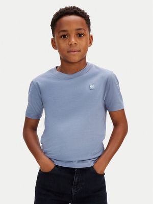 T-shirt chłopięce na lato Calvin Klein Jeans ze sklepu: MODIVO w kategorii: T-shirty chłopięce - zdjęcie WP-EBWP-BKLVO-LN0_0000305756350