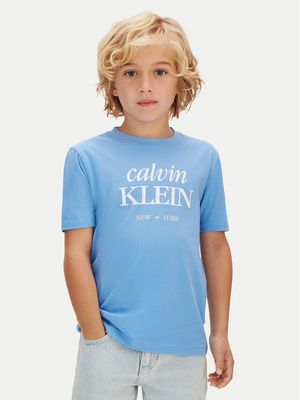 T-shirt chłopięce na lato Calvin Klein Jeans ze sklepu: MODIVO w kategorii: T-shirty chłopięce - zdjęcie WP-EBWP-BKLVO-LN0_0000305756732