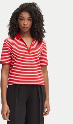Bluzka damska Tommy Hilfiger ze sklepu: MODIVO w kategorii: Bluzki damskie - zdjęcie WP-EBWP-BKLVO-LN0_0000305757326
