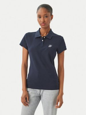 Bluzka damska casual Tommy Hilfiger ze sklepu: MODIVO w kategorii: Bluzki damskie - zdjęcie WP-EBWP-BKLVO-LN0_0000305757388