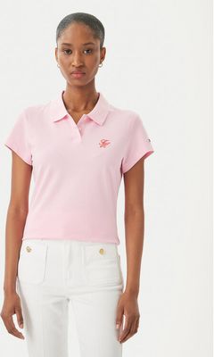 Bluzka damska casual wiosenna Tommy Hilfiger ze sklepu: MODIVO w kategorii: Bluzki damskie - zdjęcie WP-EBWP-BKLVO-LN0_0000305757401