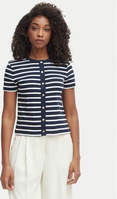Bluzka damska na wiosnę casual Tommy Hilfiger ze sklepu: MODIVO w kategorii: Bluzki damskie - zdjęcie WP-EBWP-BKLVO-LN0_0000305757548
