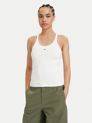 Bluzka damska casual Tommy Jeans ze sklepu: MODIVO w kategorii: Bluzki damskie - zdjęcie WP-EBWP-BKLVO-LN0_0000305757722
