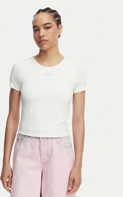 Bluzka damska na wiosnę Tommy Jeans ze sklepu: MODIVO w kategorii: Bluzki damskie - zdjęcie WP-EBWP-BKLVO-LN0_0000305757739