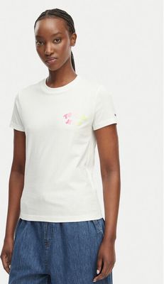 Bluzka damska na wiosnę Tommy Jeans ze sklepu: MODIVO w kategorii: Bluzki damskie - zdjęcie WP-EBWP-BKLVO-LN0_0000305757760