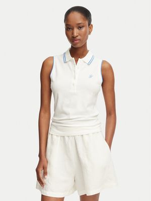 Bluzka damska na lato Tommy Hilfiger ze sklepu: MODIVO w kategorii: Bluzki damskie - zdjęcie WP-EBWP-BKLVO-LN0_0000305757999