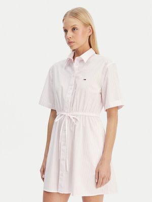 Sukienka Tommy Jeans ze sklepu: MODIVO w kategorii: Sukienki - zdjęcie WP-EBWP-BKLVO-LN0_0000305758019