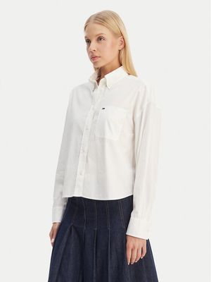 Tommy Jeans - Koszula damska na wiosnę ze sklepu: MODIVO w kategorii: Koszule damskie - zdjęcie WP-EBWP-BKLVO-LN0_0000305758491